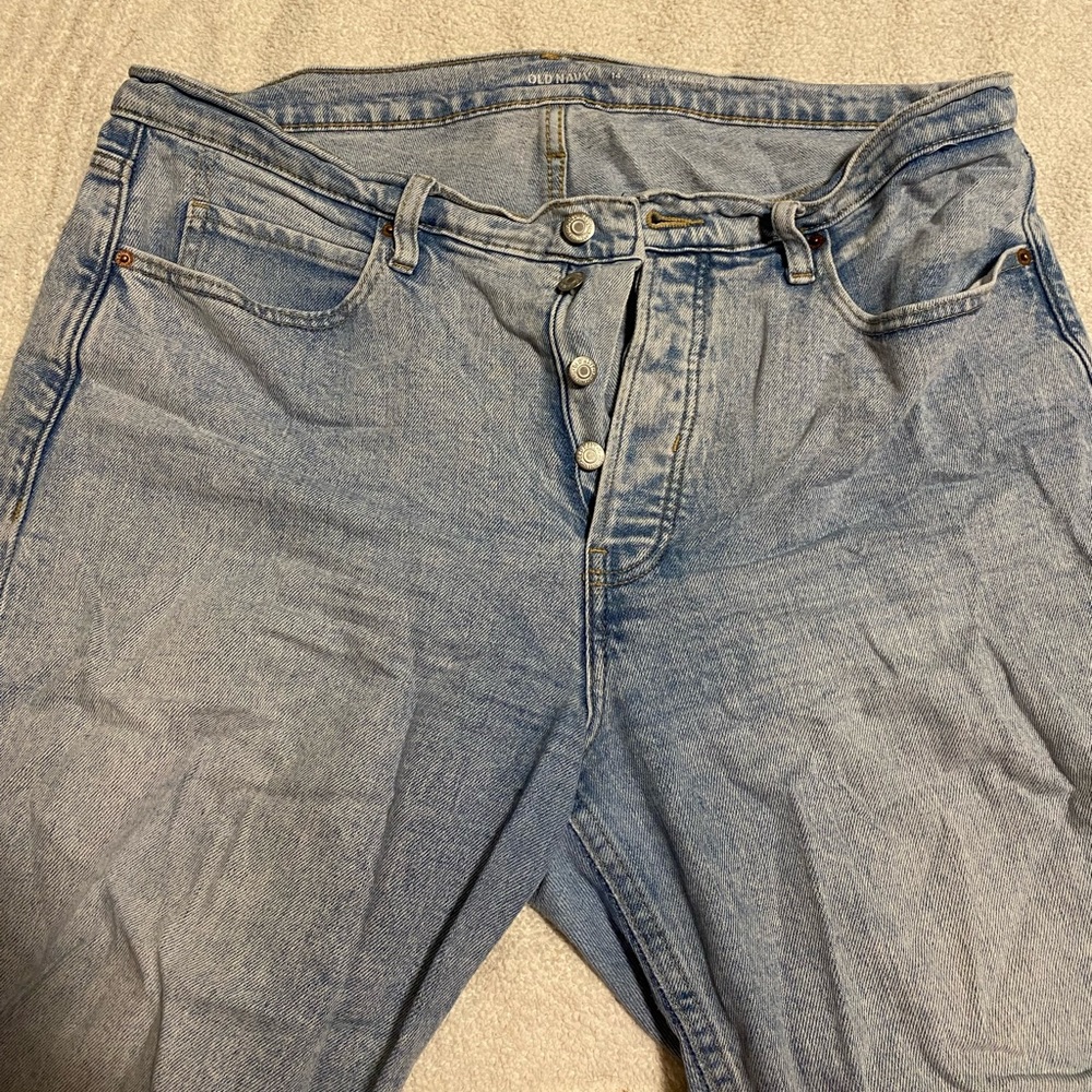 Old Navy Straight Leg Light wash jeans